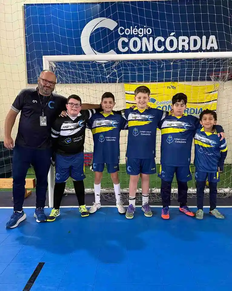 Amistoso escolinhas Colégio Luterano Concórdia São Leopoldo e Porto Alegre

