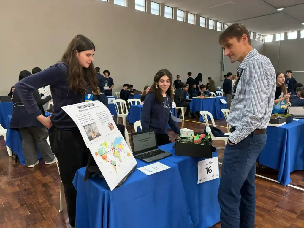 Estudantes apresentam projetos na XII FEICICC do Colégio Luterano Concórdia de São Leopoldo