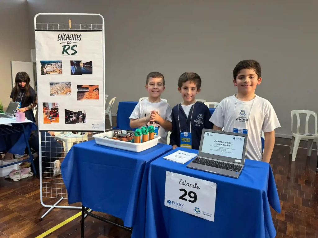Estudantes apresentam projetos na XII FEICICC do Colégio Luterano Concórdia de São Leopoldo
