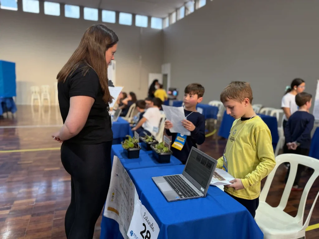 Famílias prestigiam a Mostra Pedagógica no Colégio Luterano Concórdia