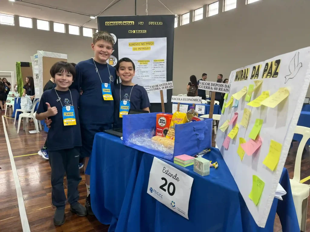 Estudantes apresentam projetos na XII FEICICC do Colégio Luterano Concórdia de São Leopoldo