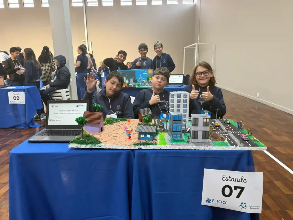 Estudantes apresentam projetos na XII FEICICC do Colégio Luterano Concórdia de São Leopoldo