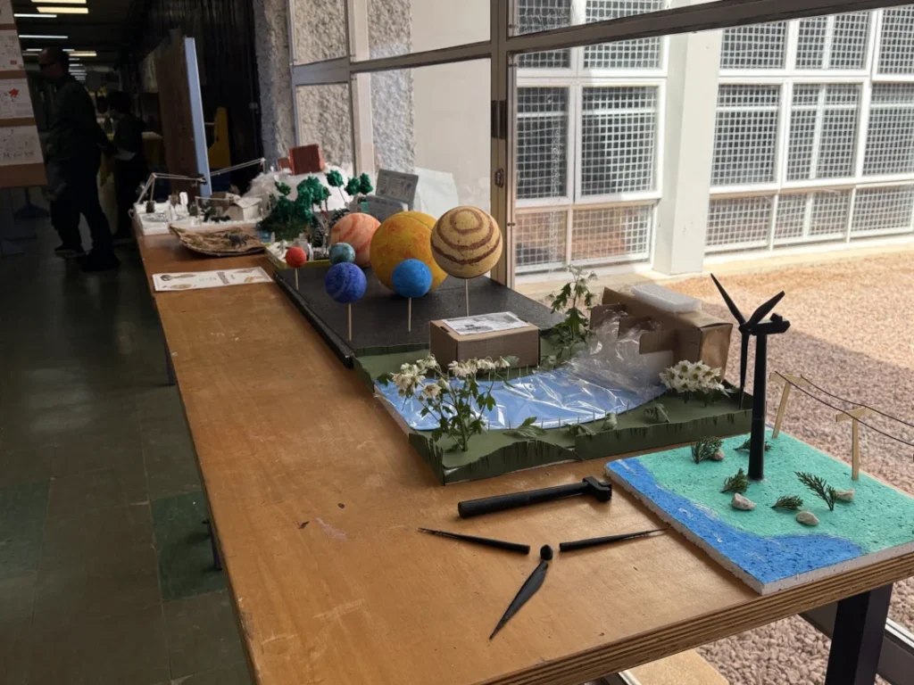 Exposições da Mostra Pedagógica no Colégio Luterano Concórdia de São Leopoldo