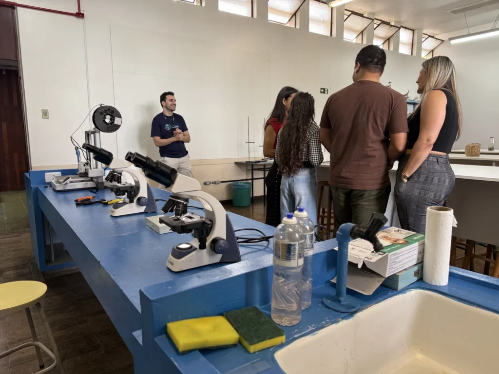 Visitantes conhecem os espaços do Concórdia de São Leopoldo durante o Open Concórdia